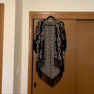 Fringe Open-Front Top